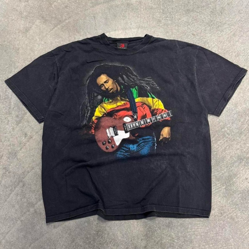 American Vintage Black Graphic Tee